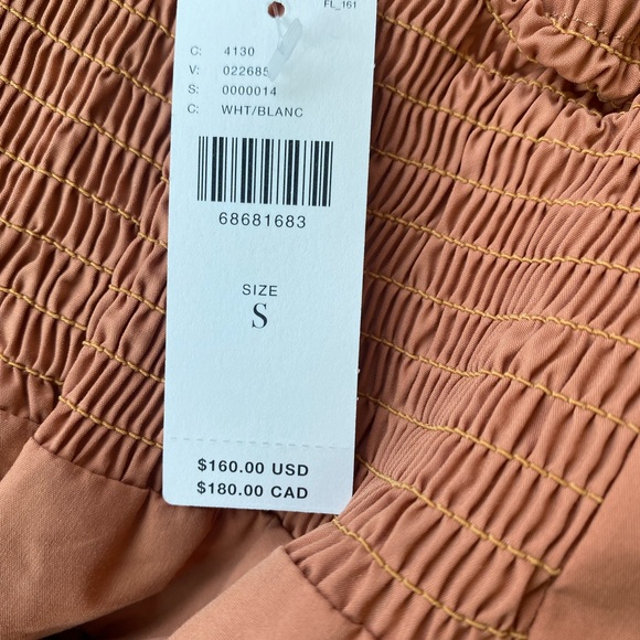 Anthropologie Tie-Front Midi Dress - Picture 4 of 4